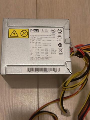 Lenovo ThinkCentre e72 voeding beschikbaar voor biedingen