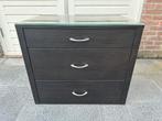 Inbouw ladenkast | zwart/bruin | IKEA Pax, Huis en Inrichting, Kasten | Schoenenkasten, Ophalen of Verzenden, Gebruikt
