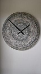 Klok xxl, nieuw, grote robuuste klok, mandala, 3d effect, Huis en Inrichting, Woonaccessoires | Klokken, Ophalen, Nieuw, Wandklok