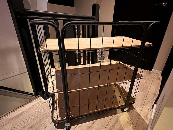 Verrijdbare Bakkerskast / Stellingkast - Zo Goed Als Nieuw!, Huis en Inrichting, Kasten | Overige, Zo goed als nieuw, Ophalen