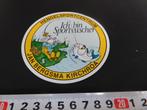 sticker hengelsport jan bergsma kirchroa kerkrade strip, Ophalen, Zo goed als nieuw