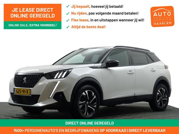 Peugeot 2008 1.2 PureTech GT Pack Aut- Two Tone, Carplay, An, Auto's, Peugeot, Bedrijf, Te koop, ABS, Achteruitrijcamera, Adaptive Cruise Control