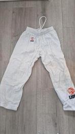 Judo broek maat 140 Merk lion, Gebruikt, Maat XS of kleiner, Judo, Vechtsportpak