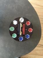 Pokerset, compleet, Hobby en Vrije tijd, Gezelschapsspellen | Kaartspellen, Ophalen of Verzenden, Zo goed als nieuw