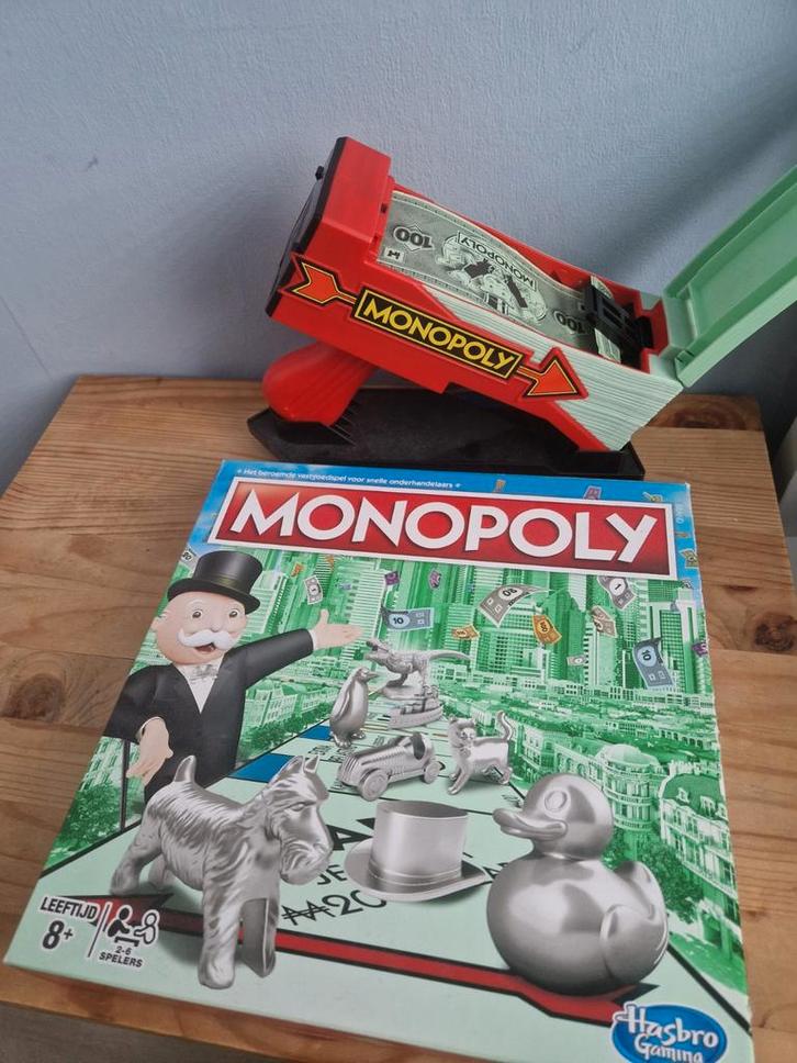 Monopoly Bordspel, Hobby en Vrije tijd, Gezelschapsspellen | Bordspellen, Gebruikt, Drie of vier spelers, Vijf spelers of meer