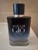 Acqua di gio parfum | 100 ML, Verzenden, Zo goed als nieuw