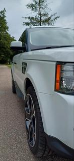 Supercharged Range Rover Sport 5.0 V8 Autobiography bj 2011, Stoelverwarming, Wit, Leder, Vierwielaandrijving