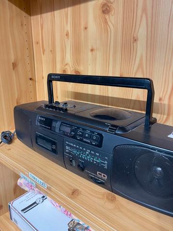 Sony CFD-50L – CD speler / Cassette / Radio Boombox beschikbaar voor biedingen
