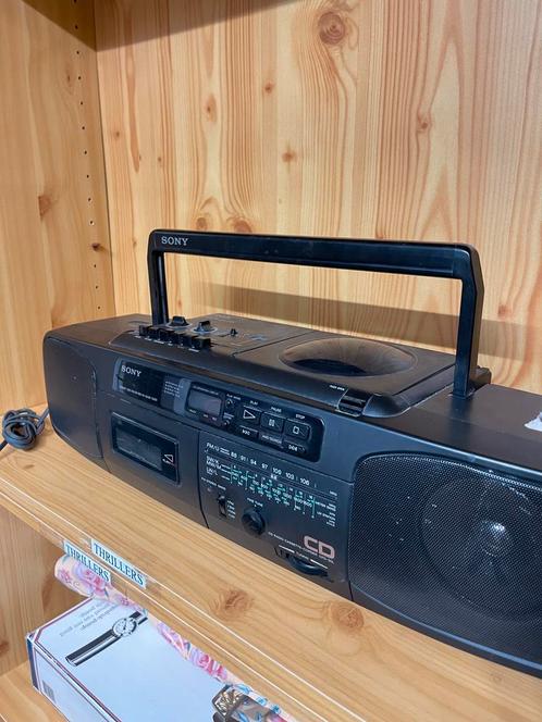 Sony CFD-50L – CD speler / Cassette / Radio Boombox, Audio, Tv en Foto, Radio's, Gebruikt, Radio, Ophalen of Verzenden