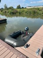 Raptor boten en yamaha motoren, Watersport en Boten, Rubberboten, Aluminium, Zo goed als nieuw, Benzine, Minder dan 70 pk
