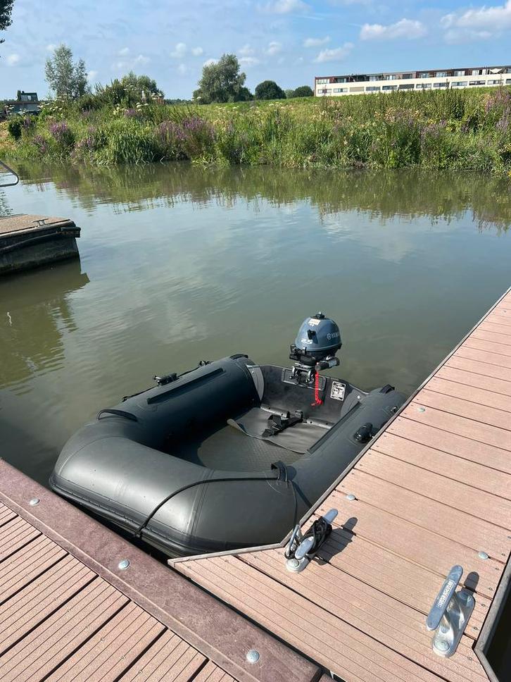 Raptor 180Fast  en yamaha 2.5 (prijs verlaagd), Watersport en Boten, Rubberboten, Zo goed als nieuw, Overige merken, Aluminium