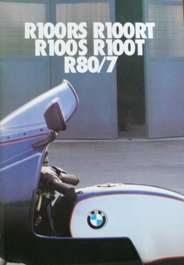 Folder BMW R100RS/ R100 RT/ R100S/ R100T/  R80/7  2/ 1979 beschikbaar voor biedingen