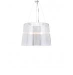 Kartell hanglamp GE' transparant, Huis en Inrichting, Lampen | Hanglampen, Kunststof, Ophalen of Verzenden, Zo goed als nieuw