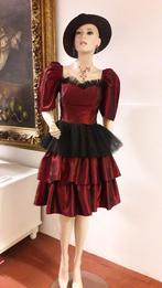 Feest Jurk, Cocktailjurk, Ophalen of Verzenden, Maat 36 (S), Rood