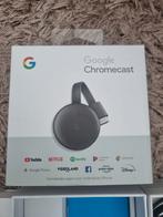 Google Chroomcast 3rd generatie in doos, Audio, Tv en Foto, Mediaspelers, Zonder harde schijf, Ophalen of Verzenden, Zo goed als nieuw