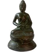 Antiek bronzen Boeddhabeeld – Laos ca. 1700–1800, Ophalen of Verzenden, Gebruikt