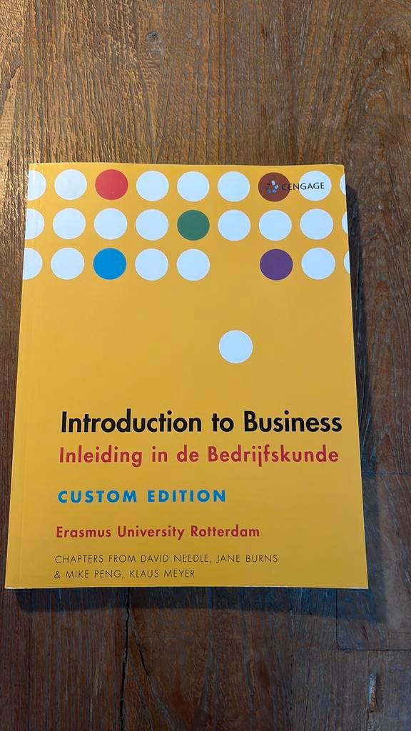 Introduction to Business / Inleiding in de Bedrijfskunde, Boeken, Studieboeken en Cursussen, Zo goed als nieuw, WO, Ophalen of Verzenden
