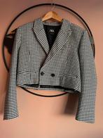 Korte checked blazer Zara maat M/L, Maat 38/40 (M), Ophalen of Verzenden, Zo goed als nieuw, Jasje