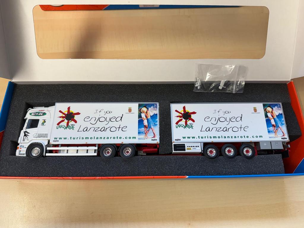 Tekno 1:50 C&K Haulage Scania R, Verzenden, Nieuw, Bus of Vrachtwagen, Tekno