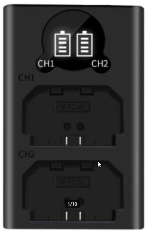 Oplader voor Sony fz100 baterijen, Audio, Tv en Foto, Accu's en Batterijen, Nieuw, Ophalen of Verzenden