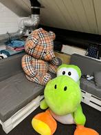 Grote knuffel Yoshi en Burberry beer, Ophalen of Verzenden, Zo goed als nieuw, Overige typen