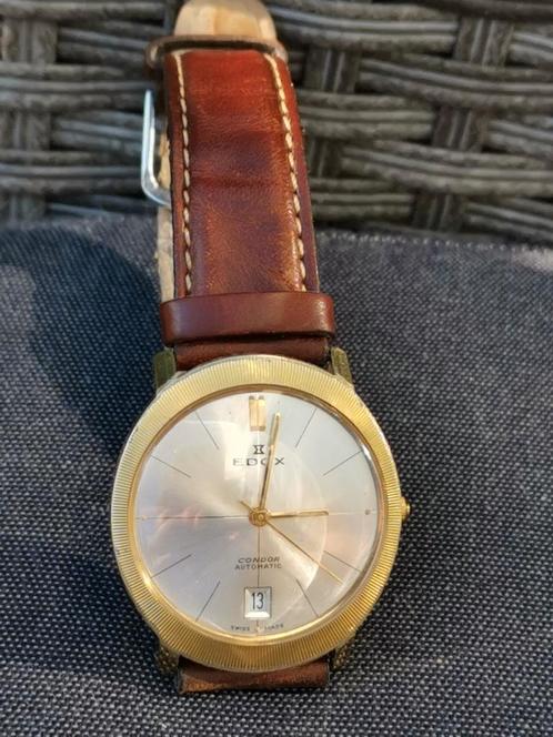 EDOX CONDOR AUTOMATIC, 32mm x 36mm x 5mm, Sieraden, Tassen en Uiterlijk, Horloges | Antiek, Polshorloge, Overige merken, Overige materialen