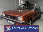 Opel Kadett C 1.2 Sedan | 1979 | Route 66 Auctions, Auto's, Oldtimers, Overige carrosserieën, Zwart, Bedrijf, Opel