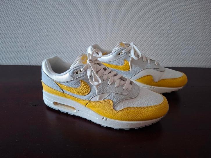 Nike Air Max 1 Tour Yellow 45, Kleding | Heren, Schoenen, Zo goed als nieuw, Overige kleuren, Ophalen of Verzenden
