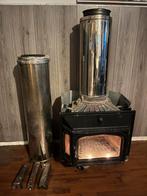 Gietijzeren. Inbouw-Houtkachel-Allesbrander, Antieke Jøtul,, Ophalen of Verzenden, Zo goed als nieuw, Hout, Houtkachel