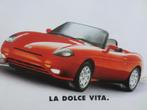 Fiat Barchetta 2001 Brochure, Ophalen of Verzenden, Zo goed als nieuw, Overige merken