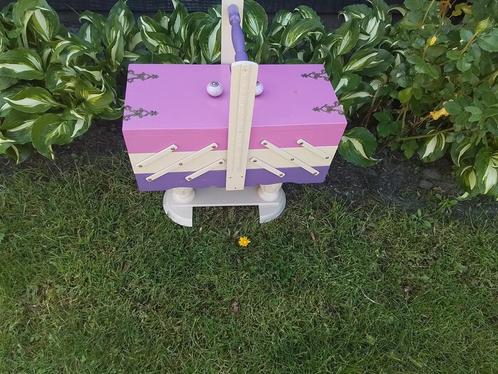 Naaikistje als Nieuw, Hobby en Vrije tijd, Naaien en Fournituren, Zo goed als nieuw, Garen of Naald(en), Ophalen of Verzenden