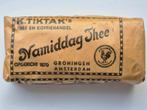 K.Tiktak Vanmiddag Thee verpakking Groningen Amsterdam, Ophalen of Verzenden, Zo goed als nieuw, Verpakking