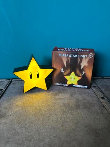 Super Mario Ster Nachtlamp - Nieuw! beschikbaar voor biedingen
