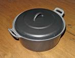 Gietijzeren braadpan, Huis en Inrichting, Keuken | Potten en Pannen, Ophalen, Zo goed als nieuw, Koekenpan of Braadpan, Gietijzer
