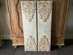 NIEUW PTMD grote houten panelen met ornament 150x40 cm, Huis en Inrichting, Woonaccessoires | Overige, Ophalen, Nieuw