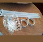 IKEA STOLMEN. Wit of grijs Wandbevestiging, Ophalen