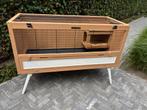 Mooi cavia/konijnen hok (120Lx50Bx54H/82H), Zo goed als nieuw, Hok, Cavia, Ophalen