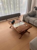 STAR SALON TAFEL TYPE CEYLON, Gebruikt, 100 tot 150 cm, Kersenhout, Minder dan 50 cm
