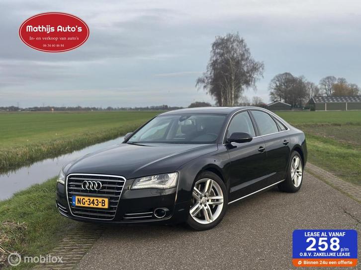 Audi A8 4.2 TDI quattro Pro Line+ V8 diesel! Nette staat! Vo, Auto's, Audi, Bedrijf, Te koop, A8, 4x4, ABS, Achteruitrijcamera