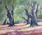 Oude olijfbomen, Antiek en Kunst, Kunst | Schilderijen | Modern, Ophalen
