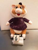 Albert heijn hamster knuffel met paars truitje sneeuwvlok, Kinderen en Baby's, Ophalen, Zo goed als nieuw, Overige typen