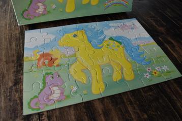 My little pony G1 puzzle puzzel Bubbles Spike Applejack beschikbaar voor biedingen