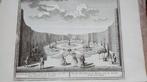 71 Velzen het Huis van de rechter zijde Kopergravure18e eeuw, Ophalen of Verzenden
