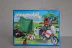 Playmobil kampeerder met motor, Ophalen of Verzenden, Zo goed als nieuw, Complete set