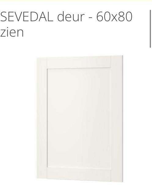 IKEA Sevedal / Sävedal (keuken) deur 60x80 nieuw in doos, Huis en Inrichting, Keuken | Keukenelementen, Zo goed als nieuw, Minder dan 100 cm
