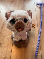 Interactieve knuffel poes met snoepjes, Ophalen of Verzenden, Gebruikt, Overige typen, Met geluid