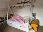 Peuterbed tipi style, Kinderen en Baby's, Kinderkamer | Bedden, Ophalen, 70 tot 85 cm, 140 tot 160 cm, Zo goed als nieuw