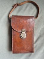 Antieke cameratas Kodak ca 1910, tuigleren camera etui., Ophalen of Verzenden, Gebruikt, Overige typen, Overige merken