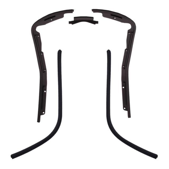 Sierlijsten Vespa Sprint en Primavera glans zwart NIEUW!!, Fietsen en Brommers, Brommeronderdelen | Scooters, Nieuw, Ophalen of Verzenden