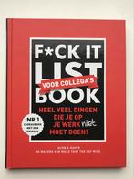 F*ck it list book voor collega’s, Verzenden, Zo goed als nieuw